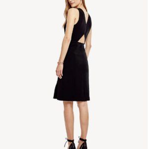 Women's Ann Taylor Black Cutout Sheath Dress Size 10